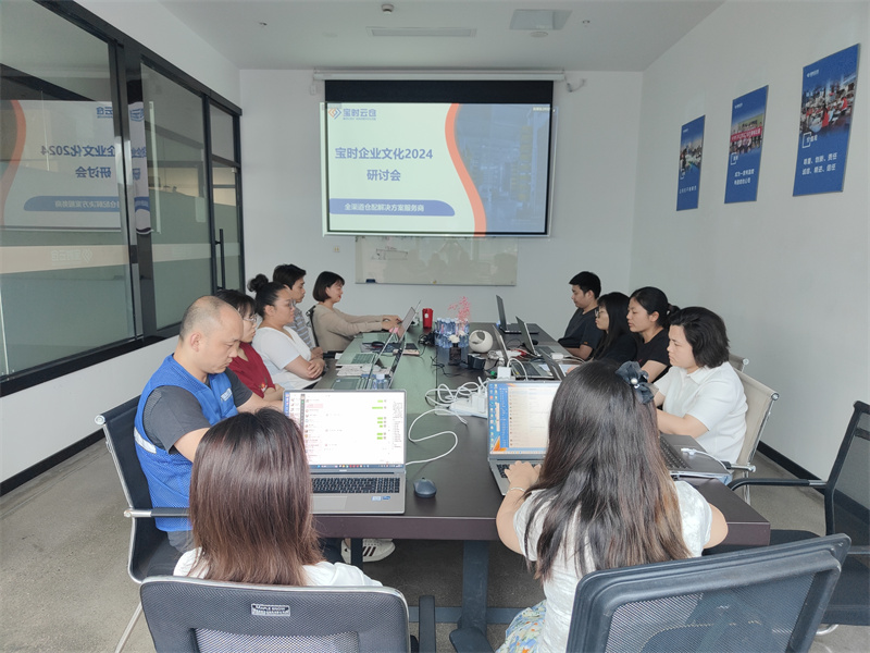 龙游凝聚力量谋发展 | 宝时云仓成功举办2024企业文化研讨会